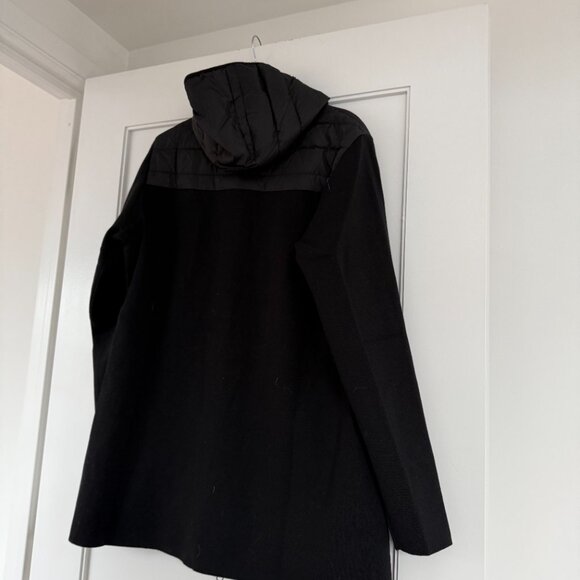 NWT Canada Goose Hybridge Knit Hooded Jacket In Black Sz XL Quilted Down Filled - Picture 9 of 10